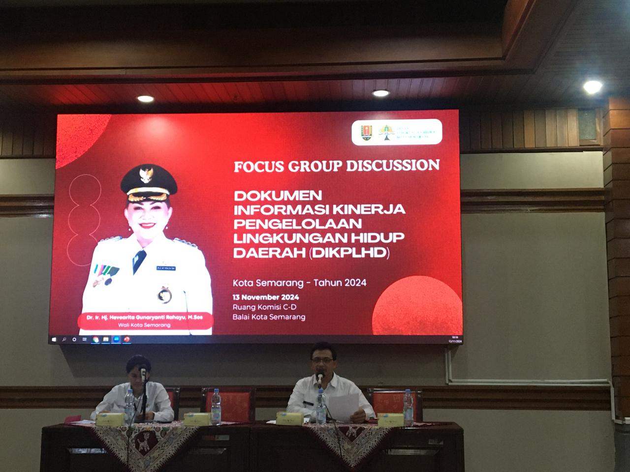 FGD Dokumen Informasi Kinerja Pengelolaan Lingkungan Hidup Daerah di Balaikota Semarang